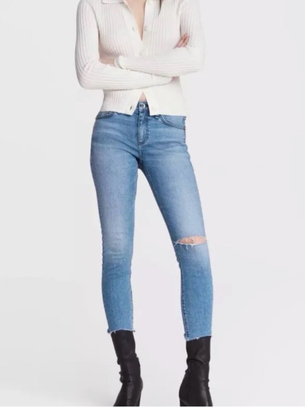 rag & bone Cate Mid-Rise Ankle Skinny. NWT. 28